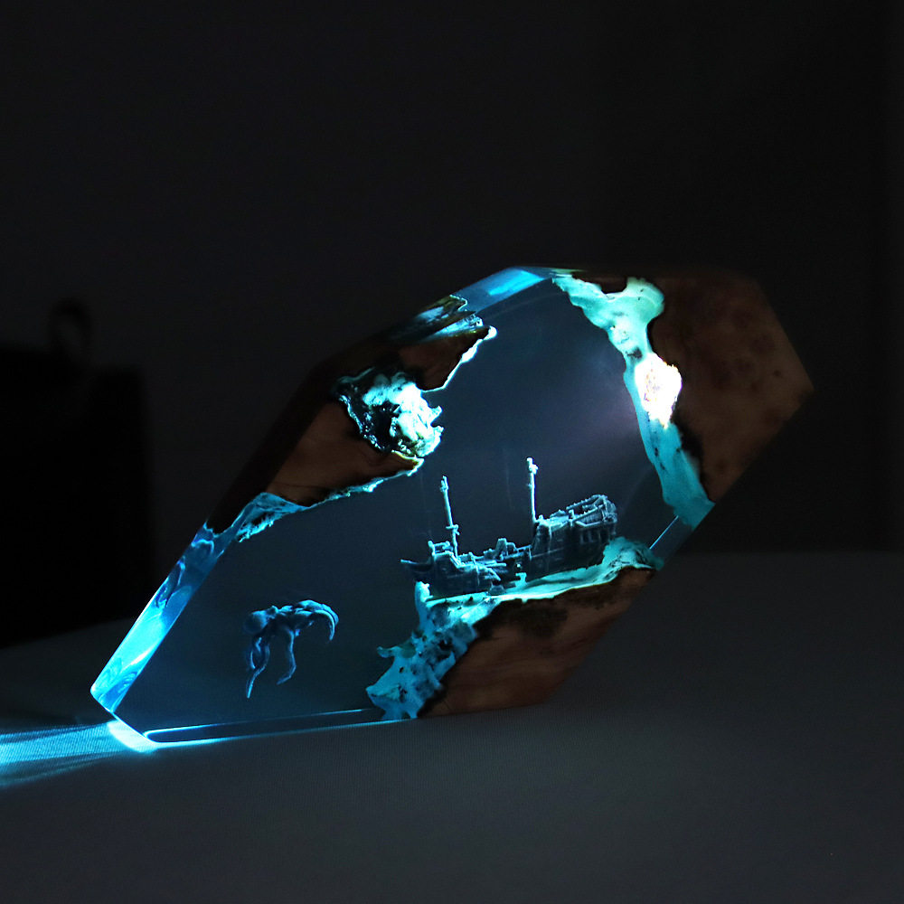 Bosfee Herten Desktop Kunst Ge - Resin Art And Craft recensie en prijs