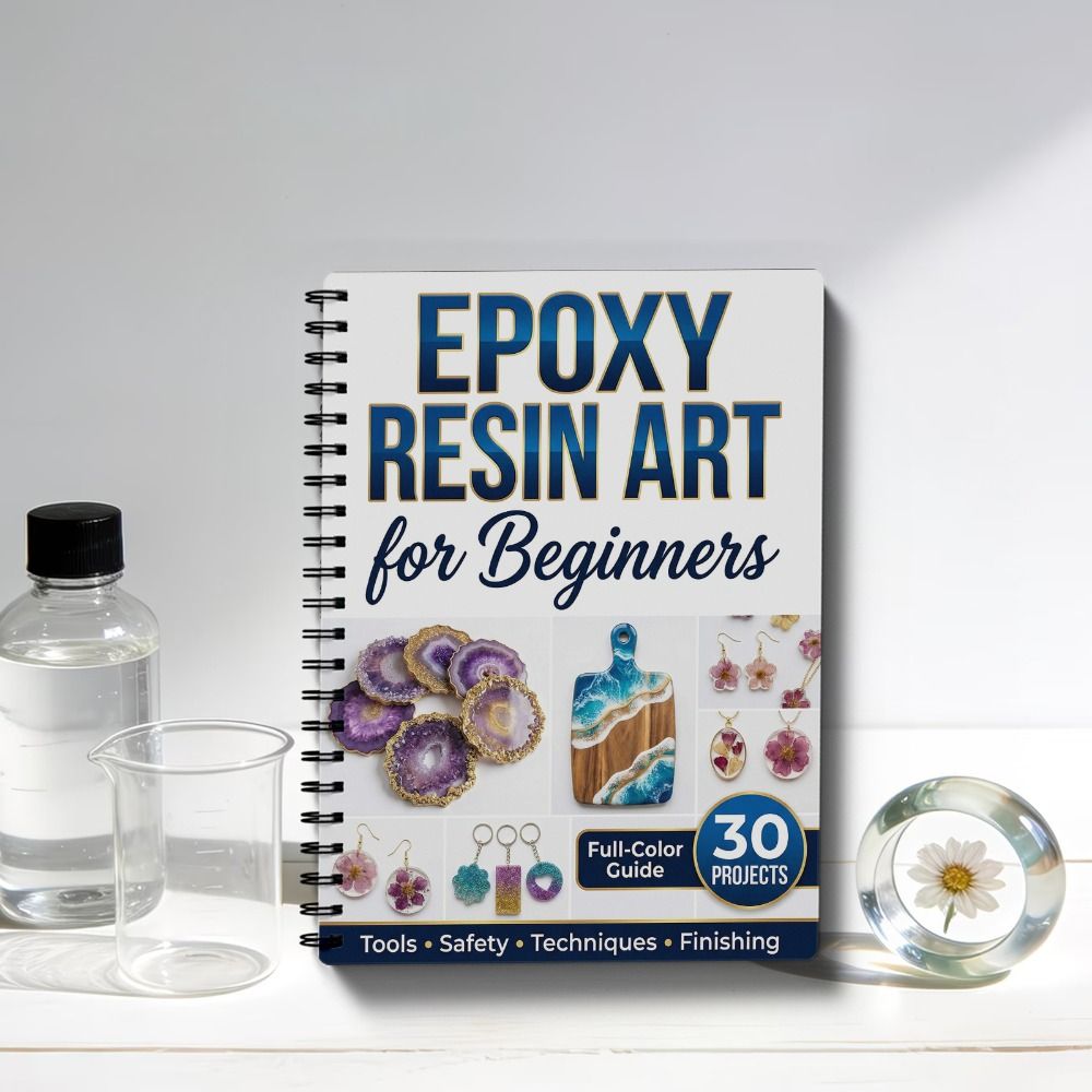 Stapsgewijs handboek voor epox - Resin Art Tutorial recensie en prijs