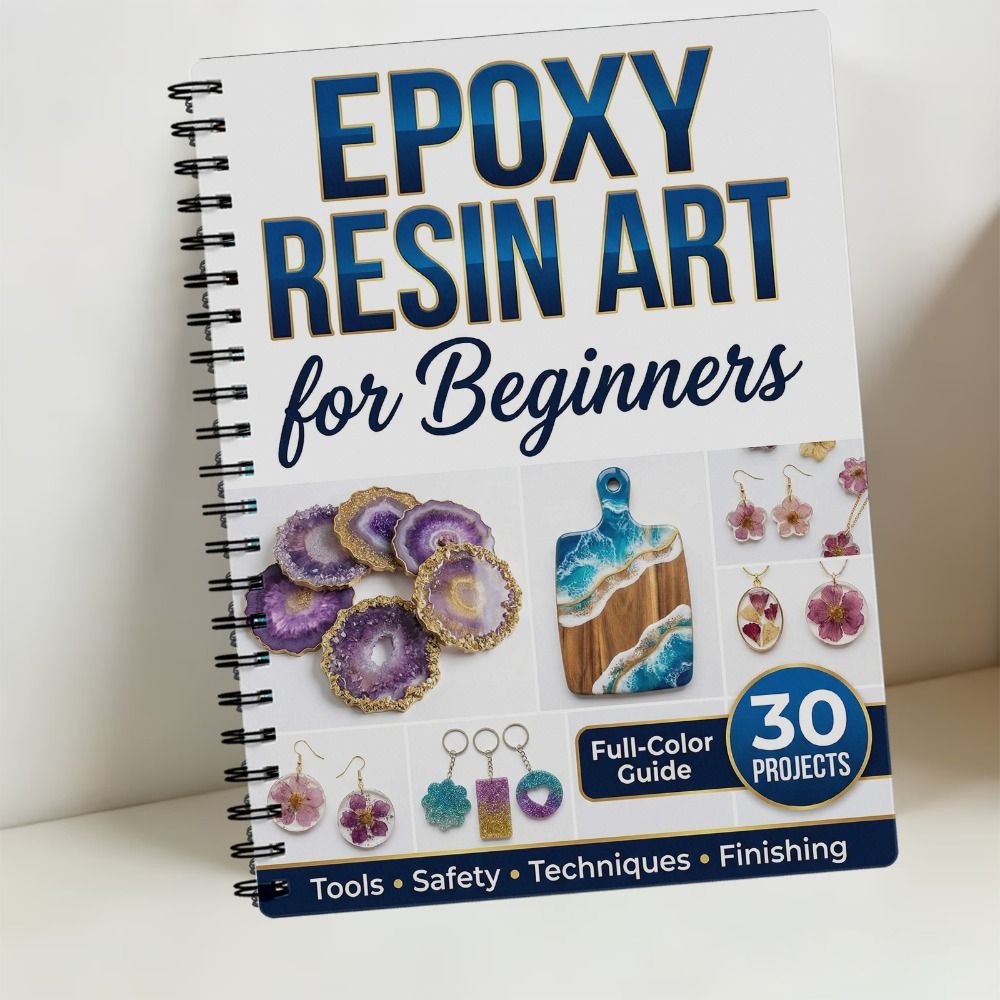Stapsgewijs handboek voor epox - Resin Art Tutorial recensie en prijs