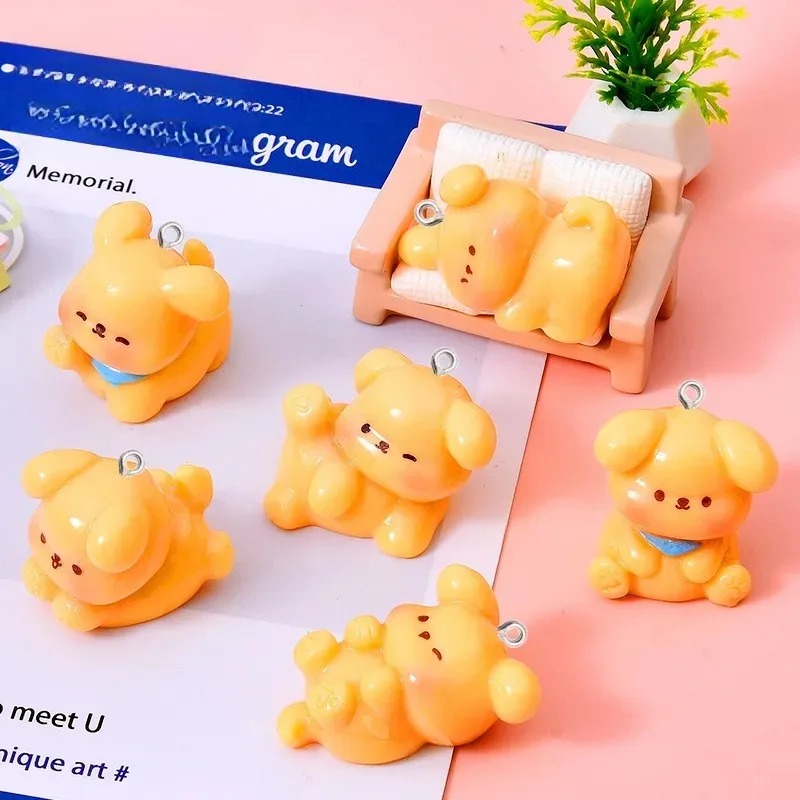 10 stuks schattige cartoon hon - Resin Art Acrylic recensie en prijs